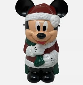 Disney World Christmas Party Mickey Popcorn Bucket